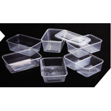 Rectangular Plastic Take Away Microwavable Food Container 1000ml